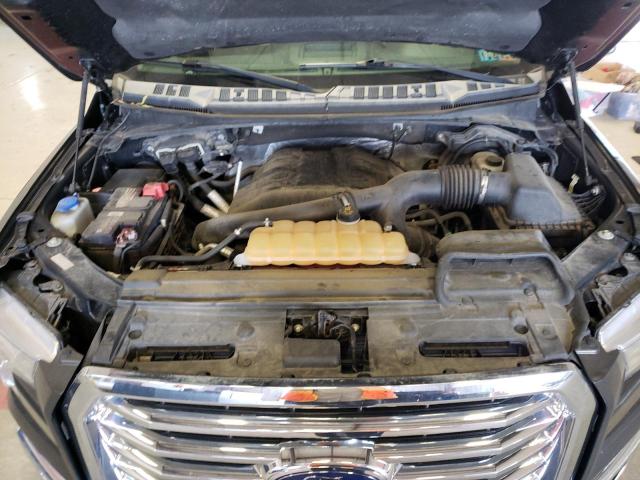 1FTEW1EG5GFA44907 - 2016 FORD F150 SUPERCREW GRAY photo 11