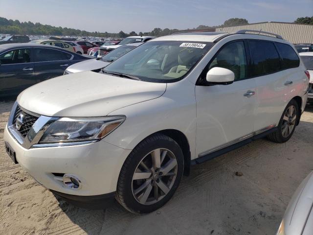 5N1AR2MM6FC668648 - 2015 NISSAN PATHFINDER S WHITE photo 1
