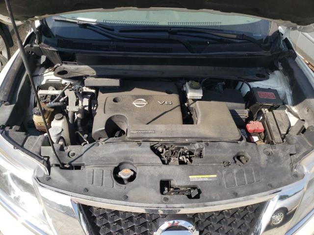 5N1AR2MM6FC668648 - 2015 NISSAN PATHFINDER S WHITE photo 12