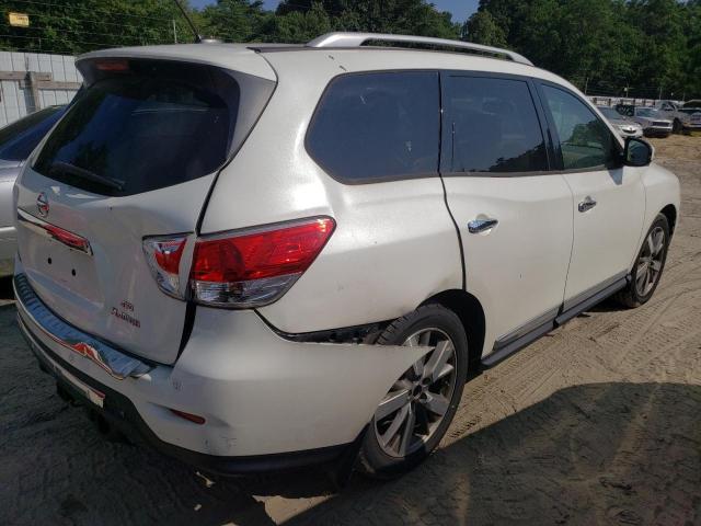 5N1AR2MM6FC668648 - 2015 NISSAN PATHFINDER S WHITE photo 3