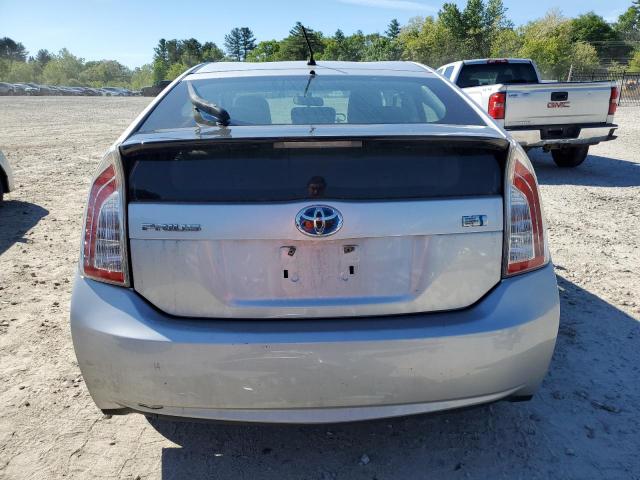 JTDKN3DU5C0335171 - 2012 TOYOTA PRIUS 银色 照片 6