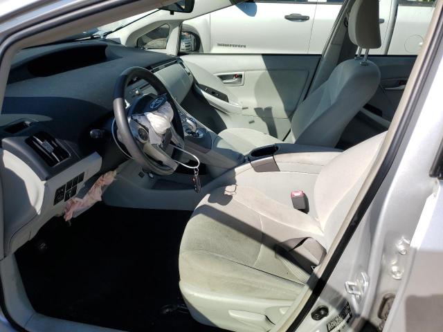 JTDKN3DU5C0335171 - 2012 TOYOTA PRIUS 银色 照片 7