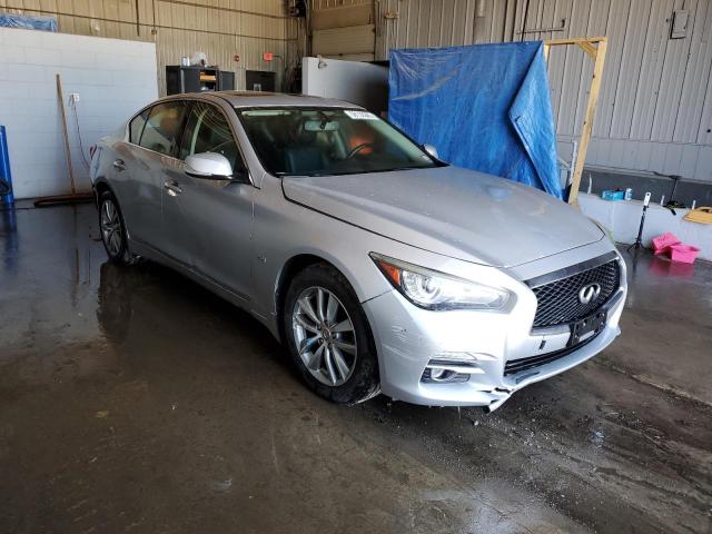 JN1CV7AR1GM253564 - 2016 INFINITI Q50 BASE SILVER photo 4