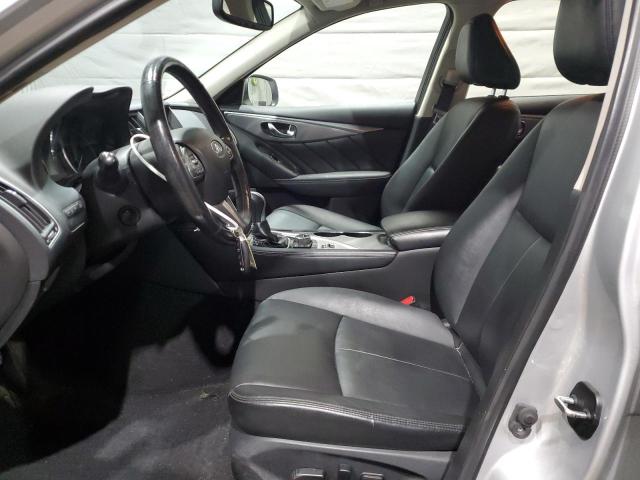 JN1CV7AR1GM253564 - 2016 INFINITI Q50 BASE SILVER photo 7