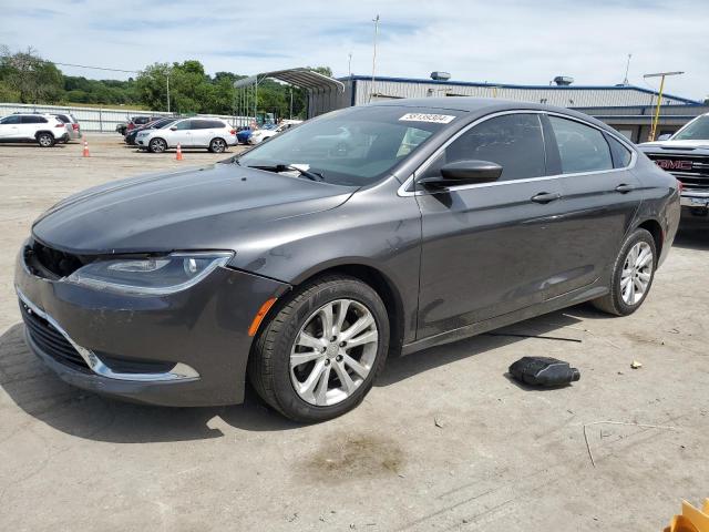 1C3CCCAB2GN180394 - 2016 CHRYSLER 200 LIMITED GRAY photo 1