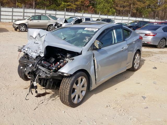 5NPDH4AE5CH138619 - 2012 HYUNDAI ELANTRA GLS  photo 2