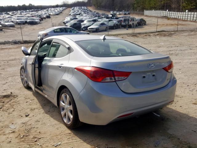 5NPDH4AE5CH138619 - 2012 HYUNDAI ELANTRA GLS  photo 3