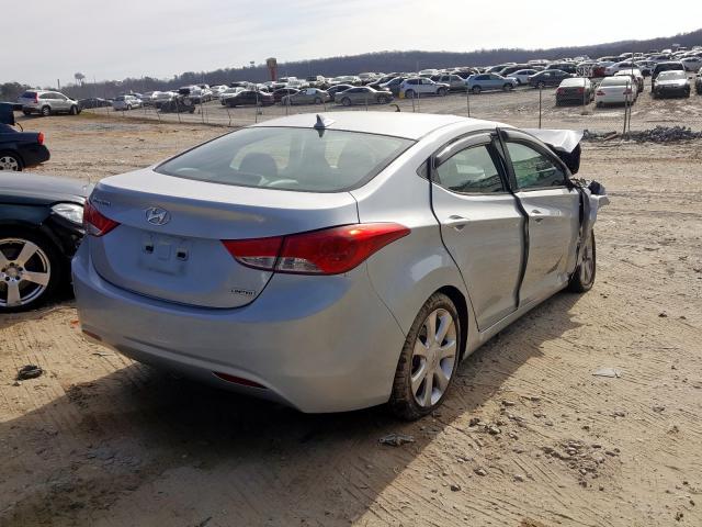 5NPDH4AE5CH138619 - 2012 HYUNDAI ELANTRA GLS  photo 4