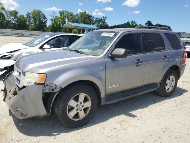 1FMCU03138KD84597 - 2008 FORD ESCAPE XLT GRAY photo 1