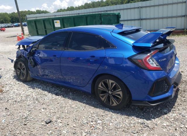 SHHFK7H72JU203794 - 2018 HONDA CIVIC EXL BLUE photo 2