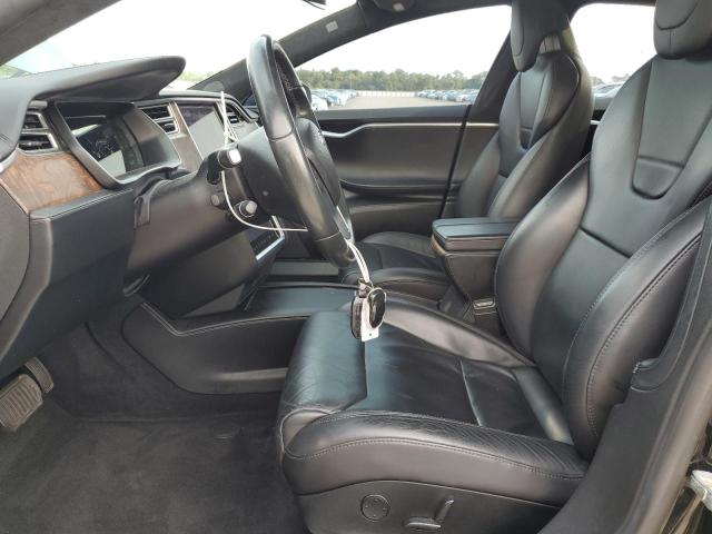5YJSA1E2XHF192658 - 2017 TESLA MODEL S BLACK photo 7