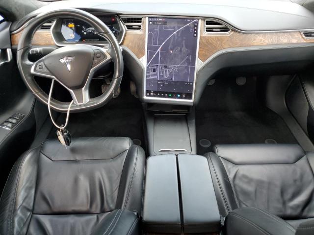 5YJSA1E2XHF192658 - 2017 TESLA MODEL S BLACK photo 8