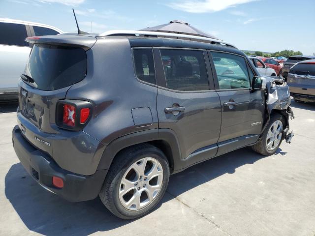 ZACCJADB5JPG68531 - 2018 JEEP RENEGADE LIMITED GRAY photo 3