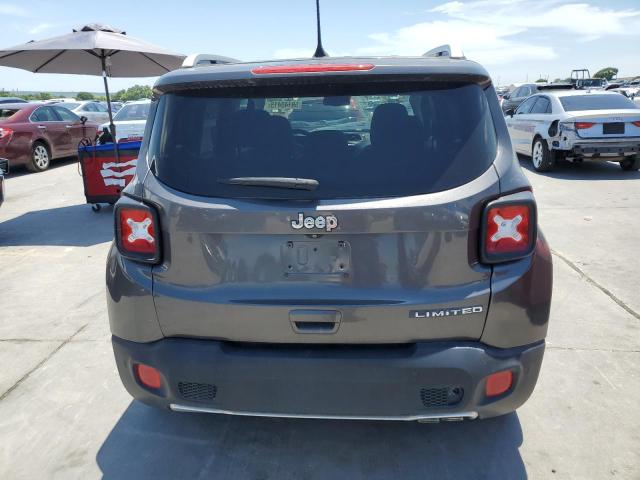 ZACCJADB5JPG68531 - 2018 JEEP RENEGADE LIMITED GRAY photo 6