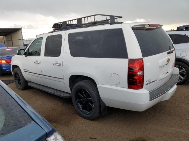 1GNSKKE34BR363263 - 2011 CHEVROLET SUBURBAN K1500 LTZ WHITE photo 2