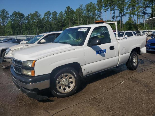 3GCEC14Z26G250419 - 2006 CHEVROLET SILVERADO C1500 WHITE photo 1