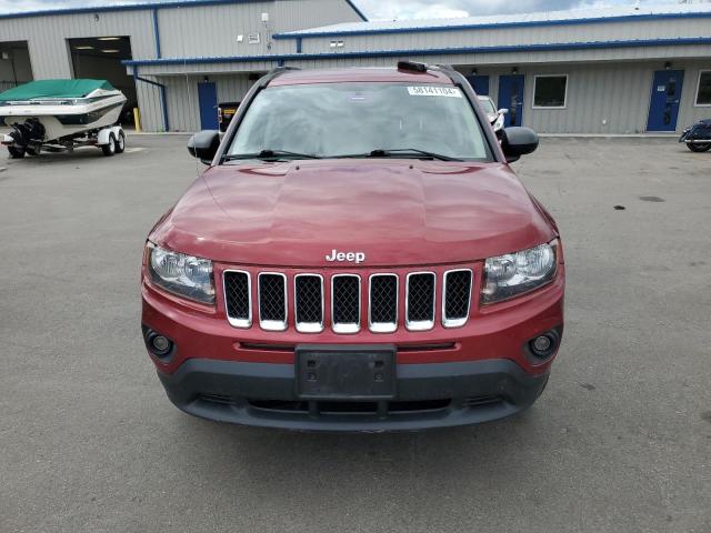 1C4NJDBBXED566482 - 2014 JEEP COMPASS SPORT MAROON photo 5