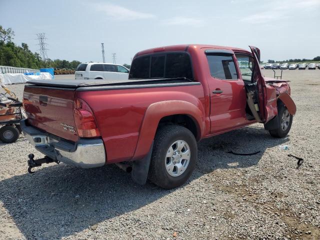 5TEJU62N26Z269842 - 2006 TOYOTA TACOMA DOUBLE CAB PRERUNNER RED photo 3