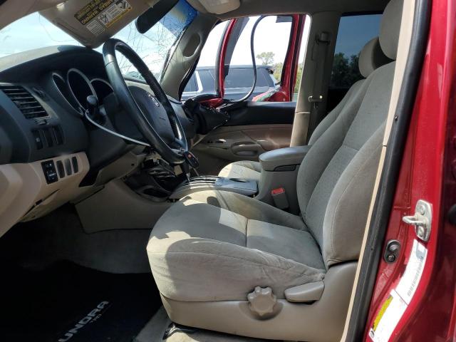 5TEJU62N26Z269842 - 2006 TOYOTA TACOMA DOUBLE CAB PRERUNNER RED photo 7