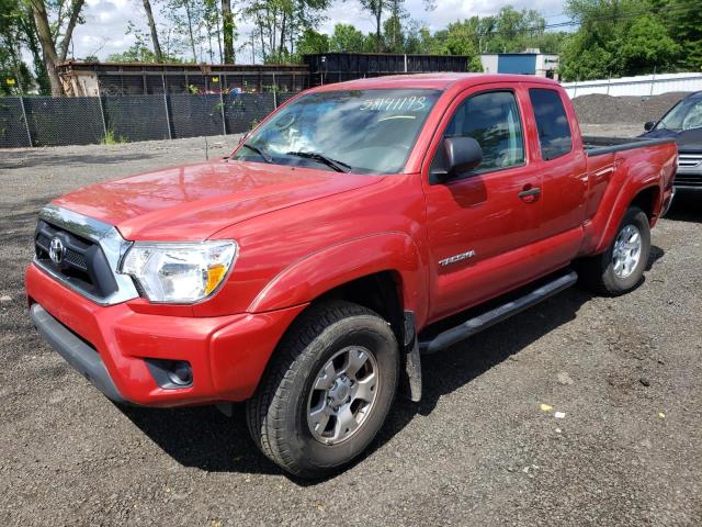 5TFUX4EN9FX035855 - 2015 TOYOTA TACOMA ACCESS CAB RED photo 1