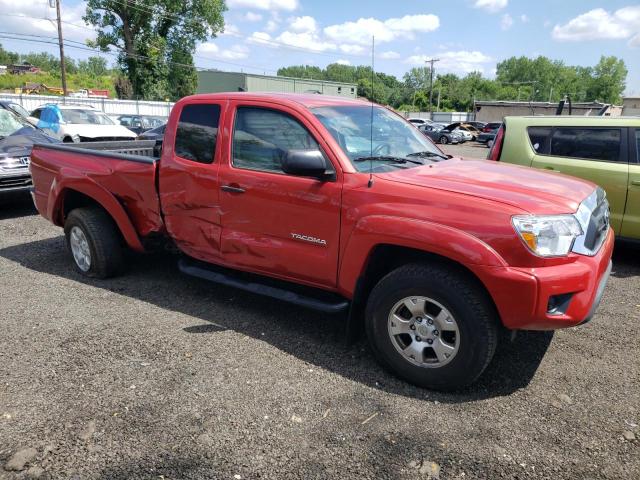 5TFUX4EN9FX035855 - 2015 TOYOTA TACOMA ACCESS CAB წითელი ფოტო 4