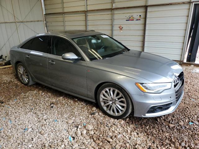 WAUJGAFC9DN060792 - 2013 AUDI A6 PRESTIGE ვერცხლისფერი ფოტო 4