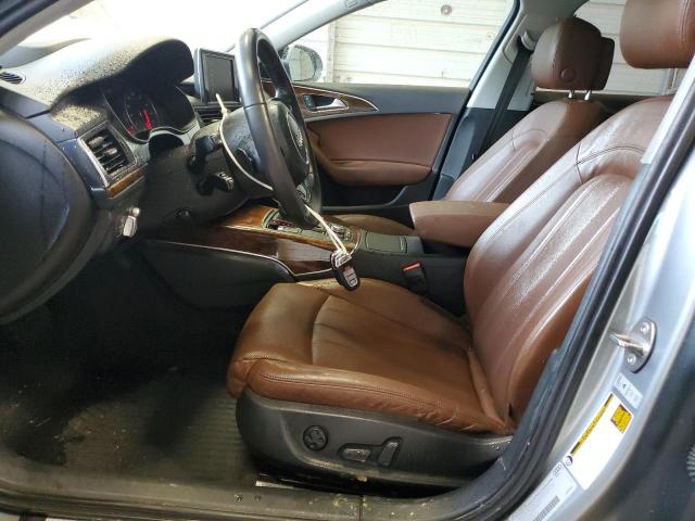 WAUJGAFC9DN060792 - 2013 AUDI A6 PRESTIGE ვერცხლისფერი ფოტო 7