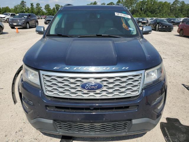 1FM5K8HTXGGD29024 - 2016 FORD EXPLORER PLATINUM BLUE photo 5