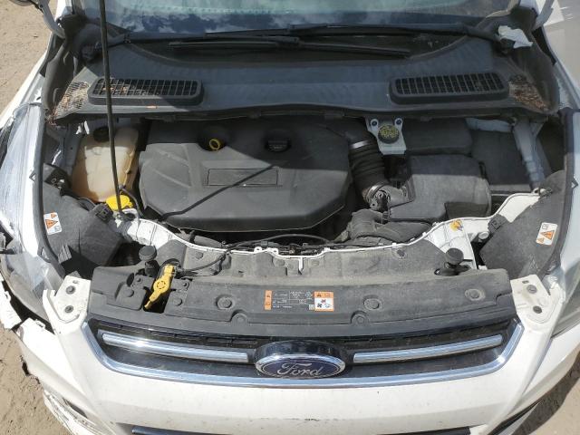 1FMCU9J9XEUC67306 - 2014 FORD ESCAPE TITANIUM WHITE photo 12