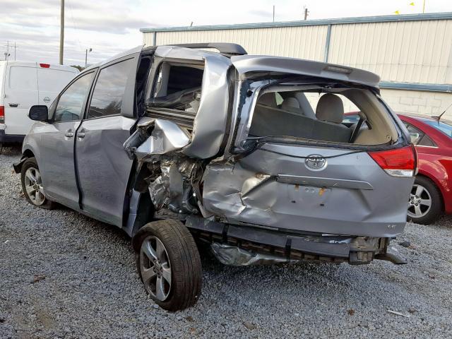 5TDKK3DCXCS262084 - 2012 TOYOTA SIENNA LE  photo 3