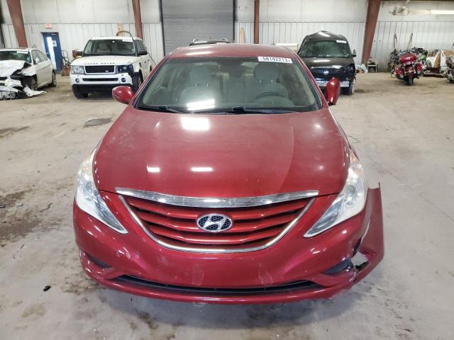 5NPEB4AC0BH174754 - 2011 HYUNDAI SONATA GLS RED photo 5