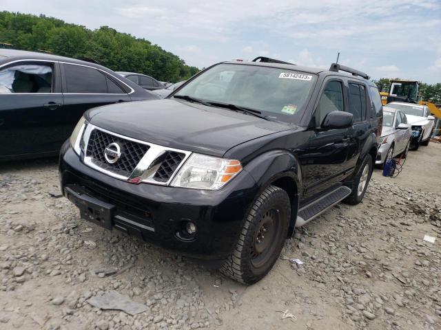 5N1AR1NB5BC612508 - 2011 NISSAN PATHFINDER S BLACK photo 1