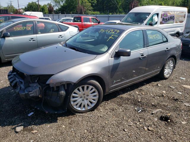 3FADP0L34CR175302 - 2012 FORD FUSION HYBRID GRAY photo 1