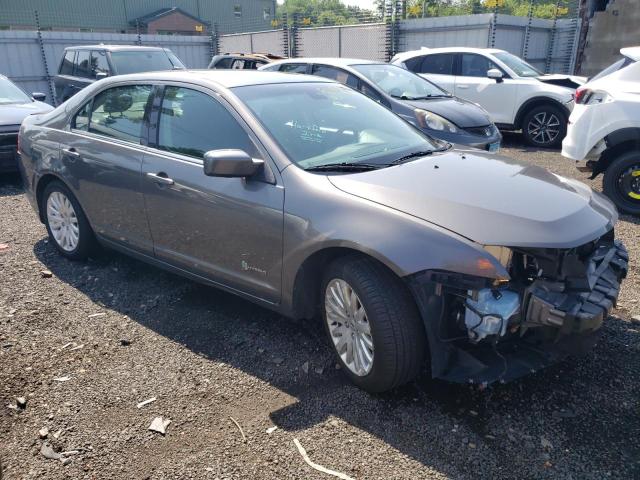 3FADP0L34CR175302 - 2012 FORD FUSION HYBRID GRAY photo 4