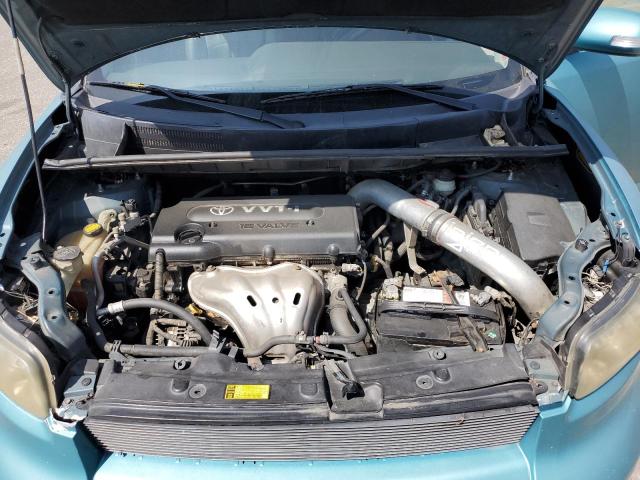 JTLKE50E781003197 - 2008 TOYOTA SCION XB TURQUOISE photo 11