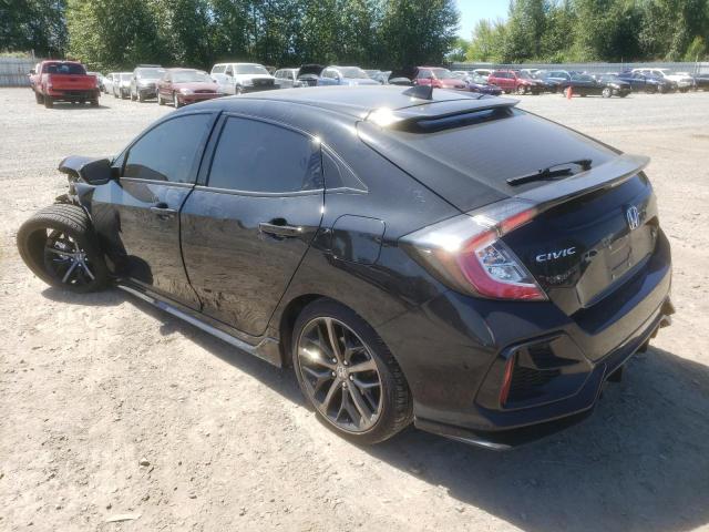 SHHFK7H46MU413633 - 2021 HONDA CIVIC SPORT 黑色 照片 2