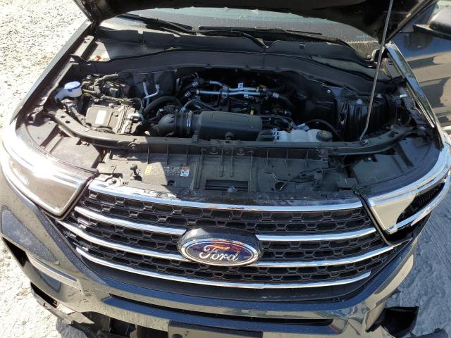 1FMSK8DH9PGB44242 - 2023 FORD EXPLORER XLT BLACK photo 12