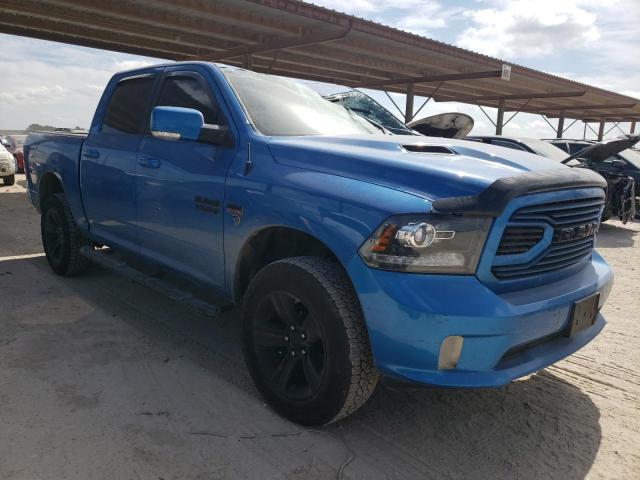 1C6RR7MT6JS213381 - 2018 RAM 1500 SPORT BLUE photo 4