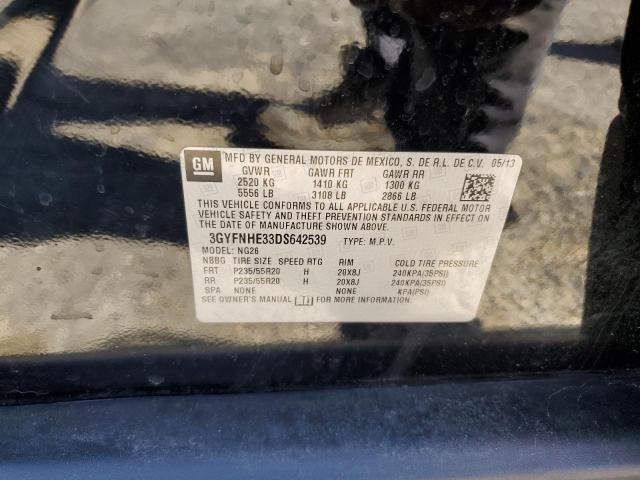 3GYFNHE33DS642539 - 2013 CADILLAC SRX PERFORMANCE COLLECTION Қара фото 13