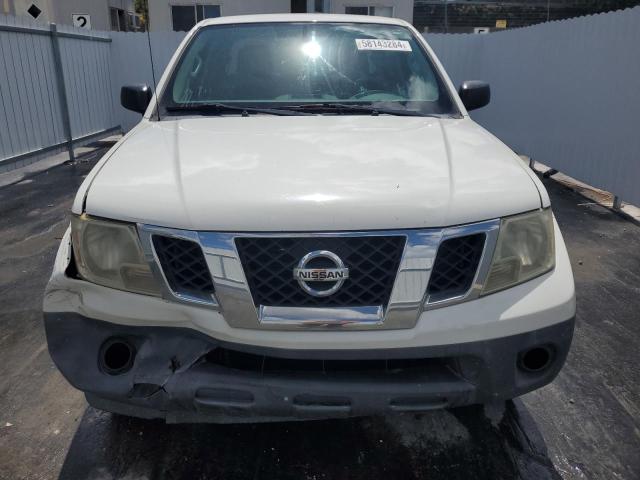 1N6AD0ERXFN712704 - 2015 NISSAN FRONTIER S WHITE photo 5