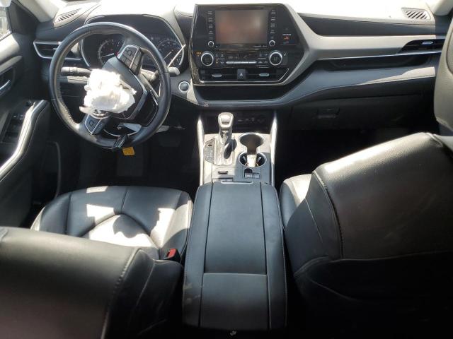 5TDHZRBH6LS046143 - 2020 TOYOTA HIGHLANDER XLE SILVER photo 8