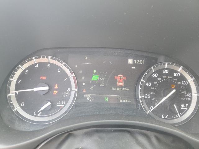 5TDHZRBH6LS046143 - 2020 TOYOTA HIGHLANDER XLE SILVER photo 9