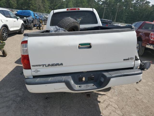 5TBET38124S446500 - 2004 TOYOTA TUNDRA DOUBLE CAB LIMITED WHITE photo 6