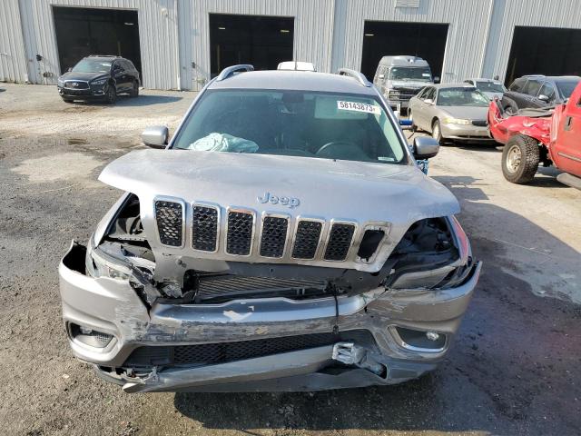 1C4PJLDB4KD343284 - 2019 JEEP CHEROKEE LIMITED SILVER photo 5