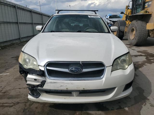 4S3BL616786222629 - 2008 SUBARU LEGACY 2.5I WHITE photo 5