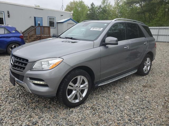 4JGDA5HB1DA199038 - 2013 MERCEDES-BENZ ML 350 4MATIC SILVER photo 1