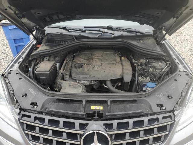 4JGDA5HB1DA199038 - 2013 MERCEDES-BENZ ML 350 4MATIC SILVER photo 12