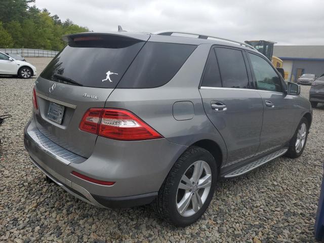 4JGDA5HB1DA199038 - 2013 MERCEDES-BENZ ML 350 4MATIC SILVER photo 3