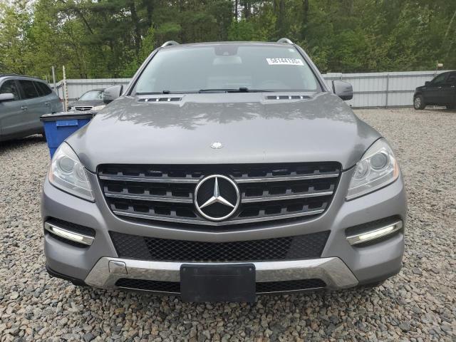 4JGDA5HB1DA199038 - 2013 MERCEDES-BENZ ML 350 4MATIC SILVER photo 5