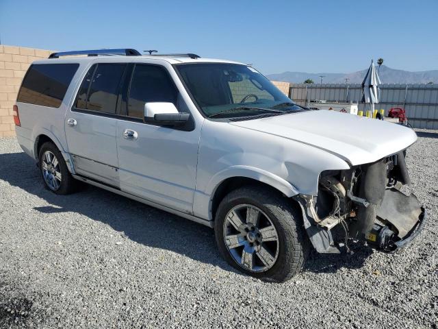 1FMJK2A53AEB50382 - 2010 FORD EXPEDITION EL LIMITED WHITE photo 4